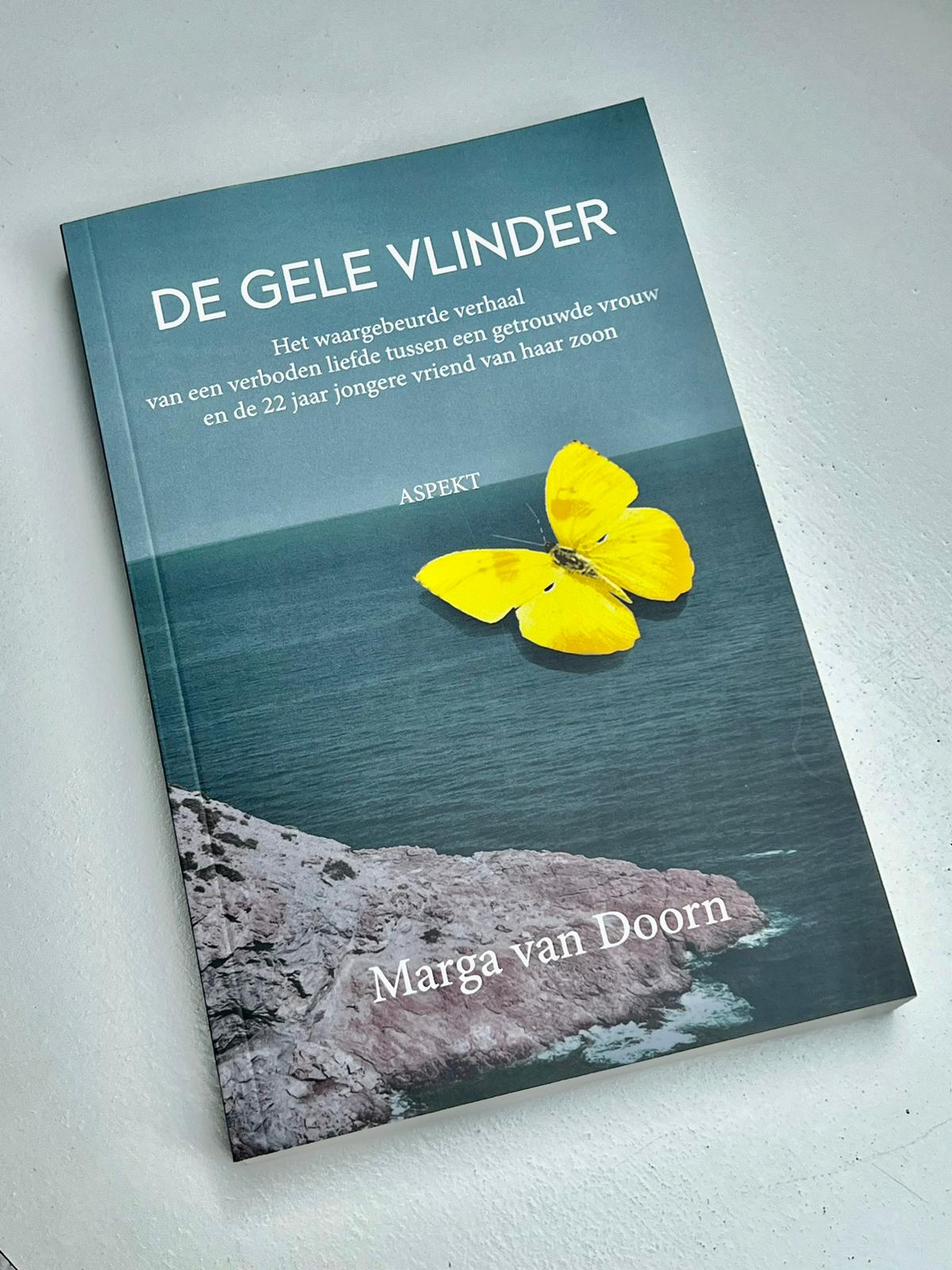 gele vlinder