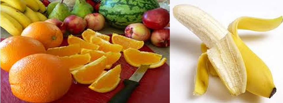 Zuiver water met fruitschillen