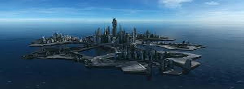 De gezonken stad Atlantis
