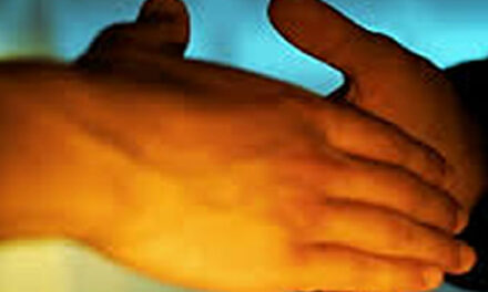 Met een handdruk snuffelen we discreet aan de ander