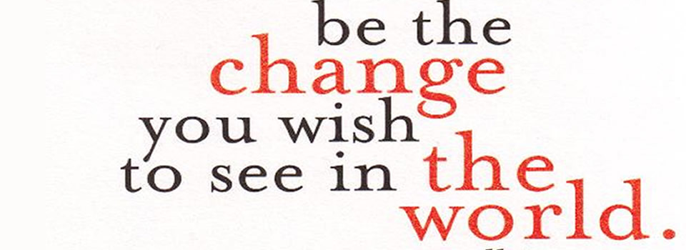 What if YOU are the change the world requires ? Dr Dain Heer