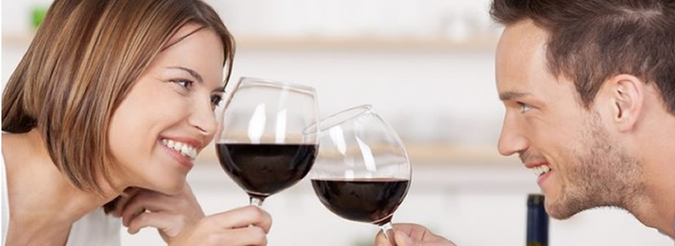 Glaasje rode wijn is bevordelijk voor de gezondheid